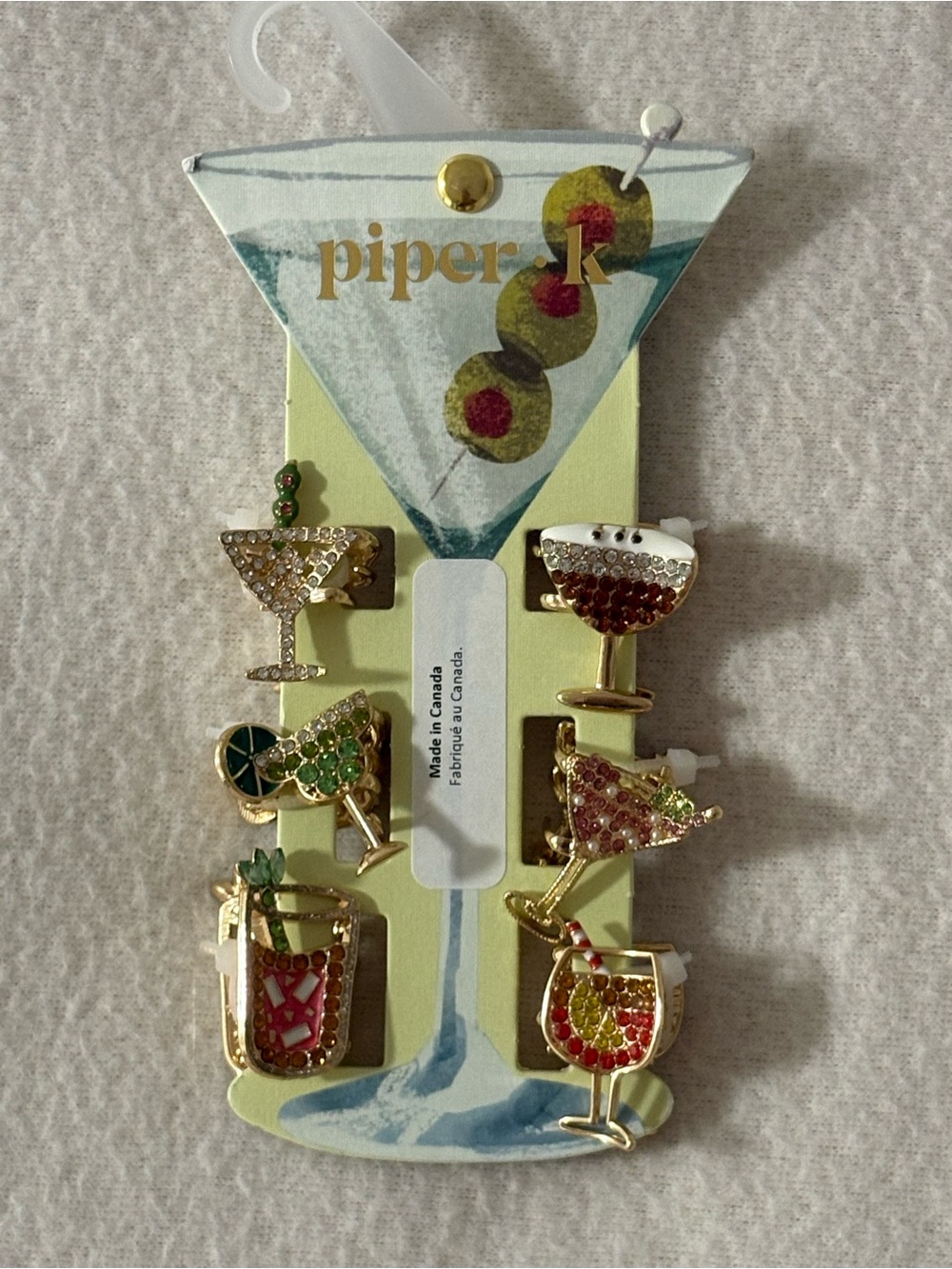 Cute cocktail hair clips